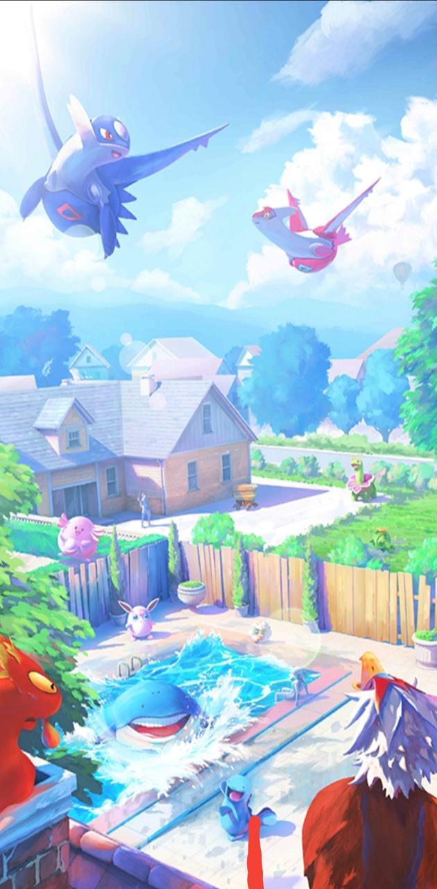 630x1280 Pokemon go wallpaper