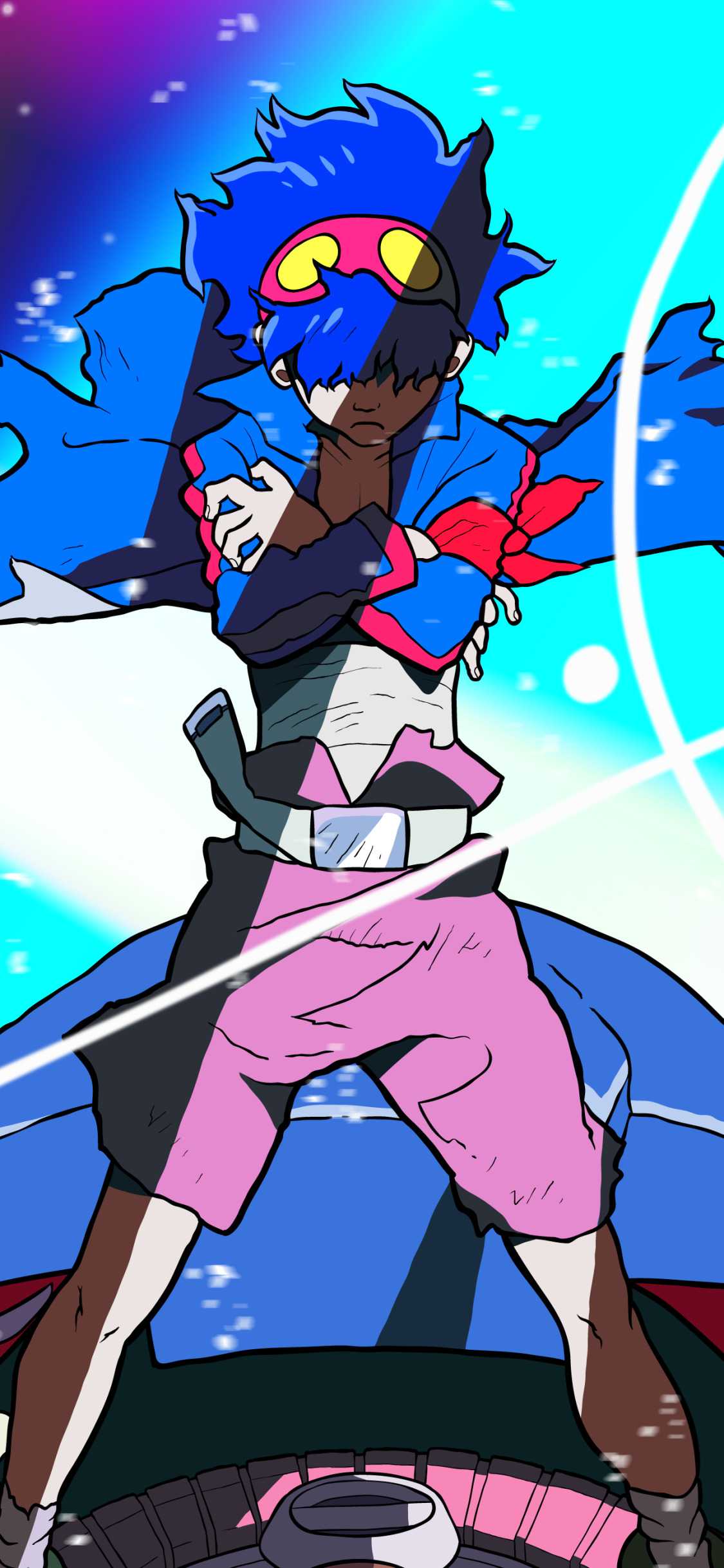 1125x2436 Gurren Lagann Wallpaper