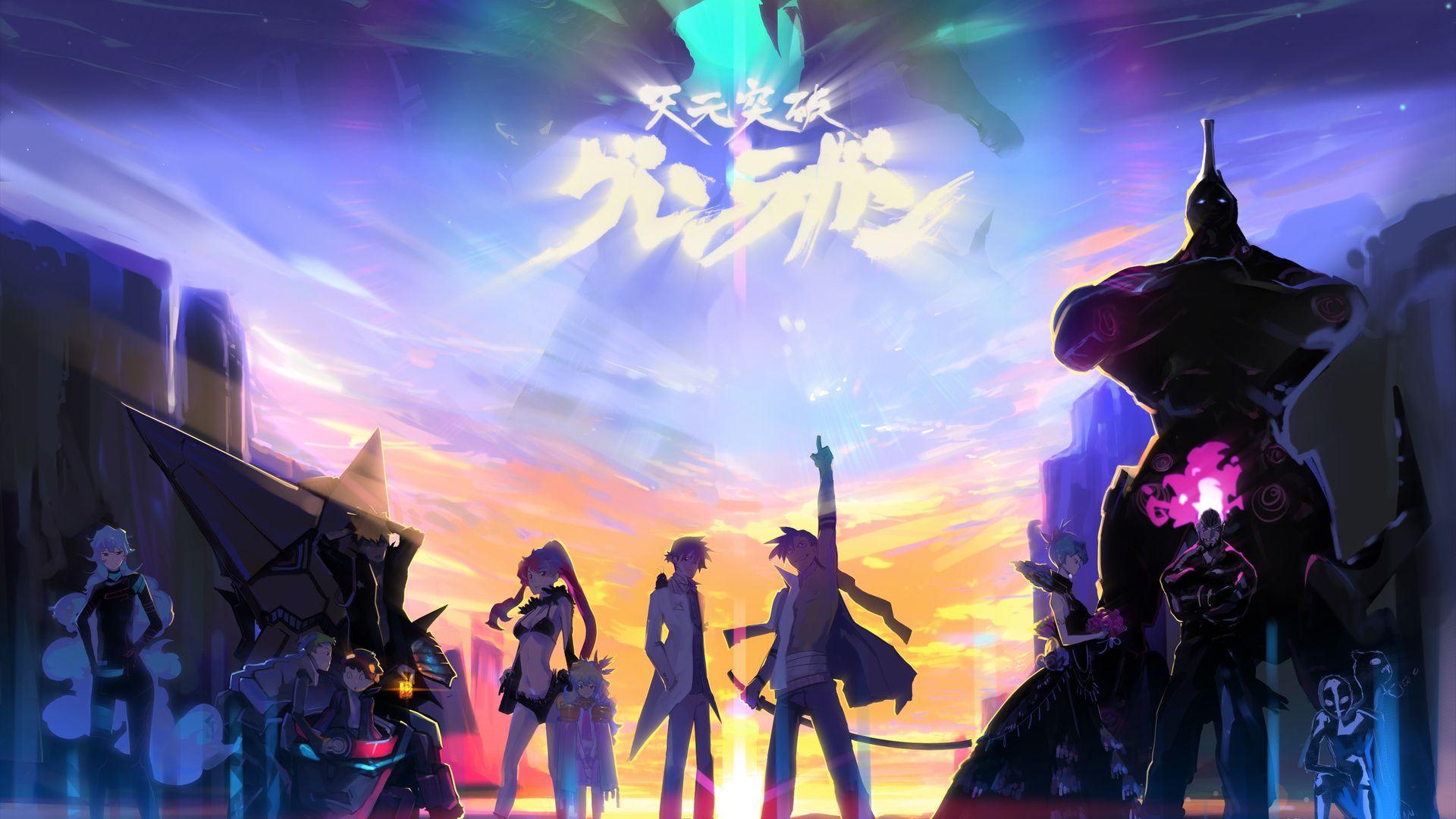 1920x1080 Gurren Lagann Wallpaper