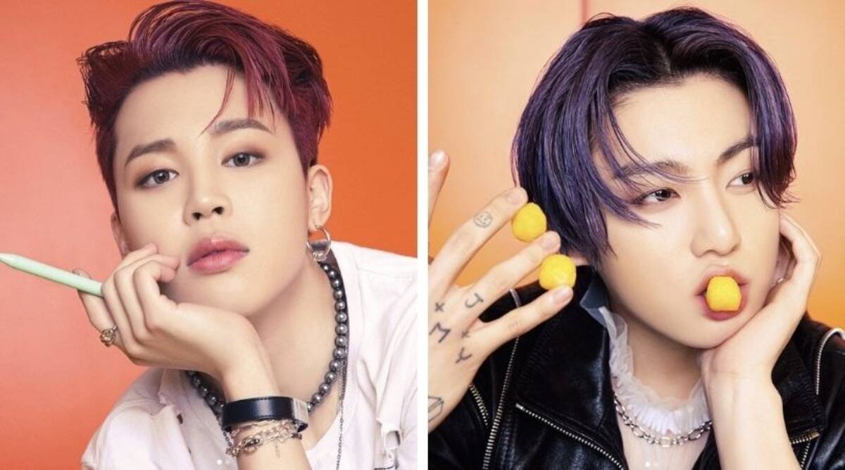 1200x667 BTS's new Butter concept photo break the internet, fans call Jimin's red hair 'superior'. Entertainment News, The Indian Express