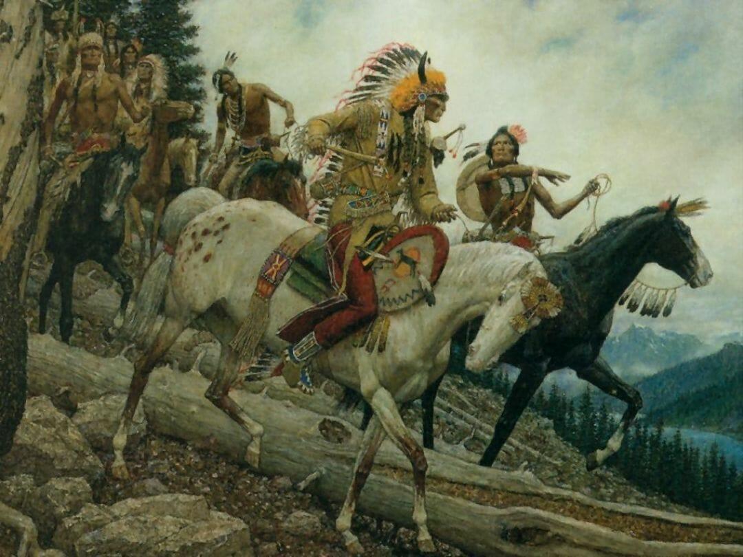 1080x810 Drawing & Painting: Native American New Century, picture nr (2022)