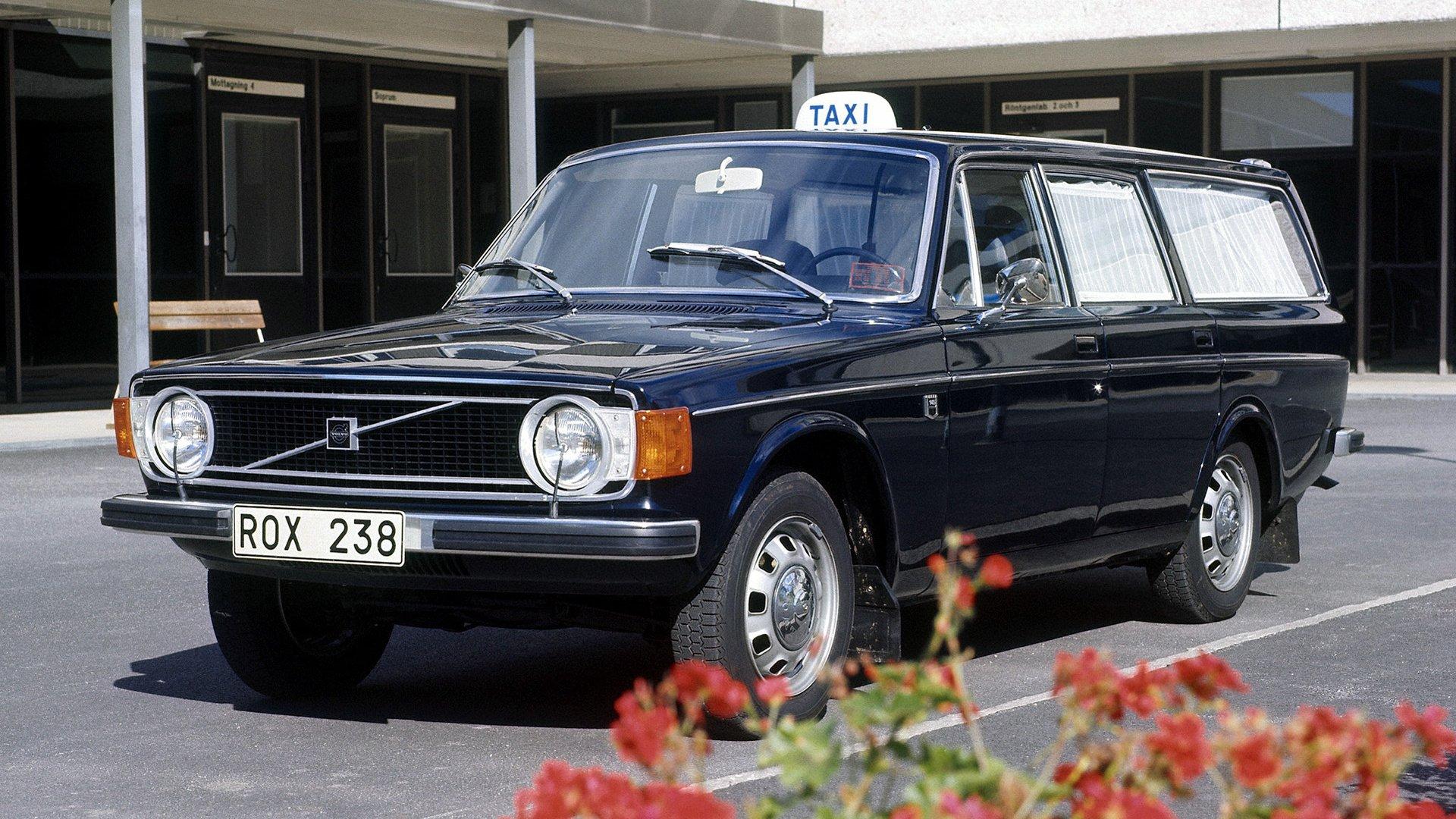 1920x1080 Volvo 145 Taxi HD Wallpaper