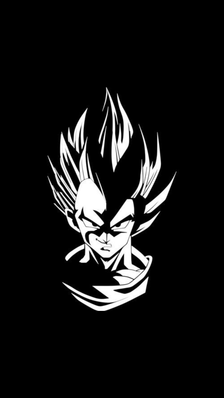 750x1334 Dark Vegeta Wallpaper