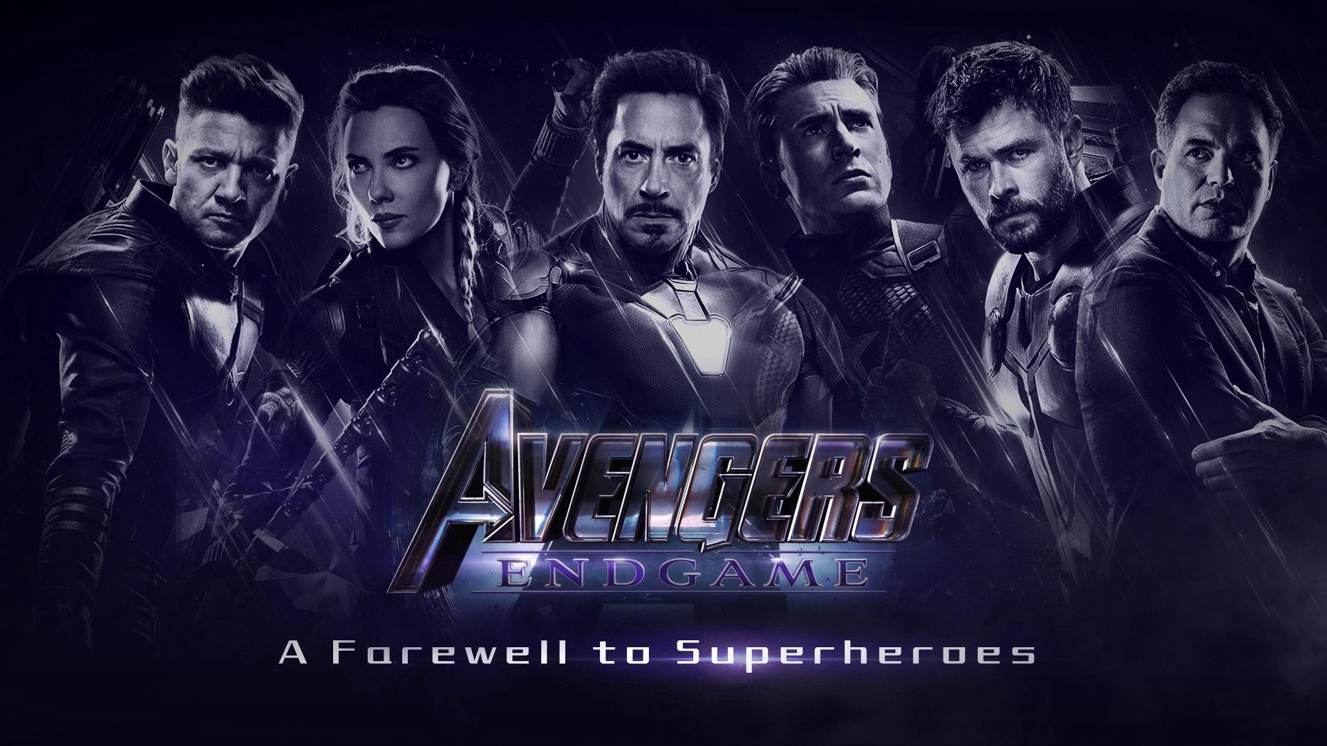 1920x1080 A farewell to the superheroes with 'Avengers: Endgame'