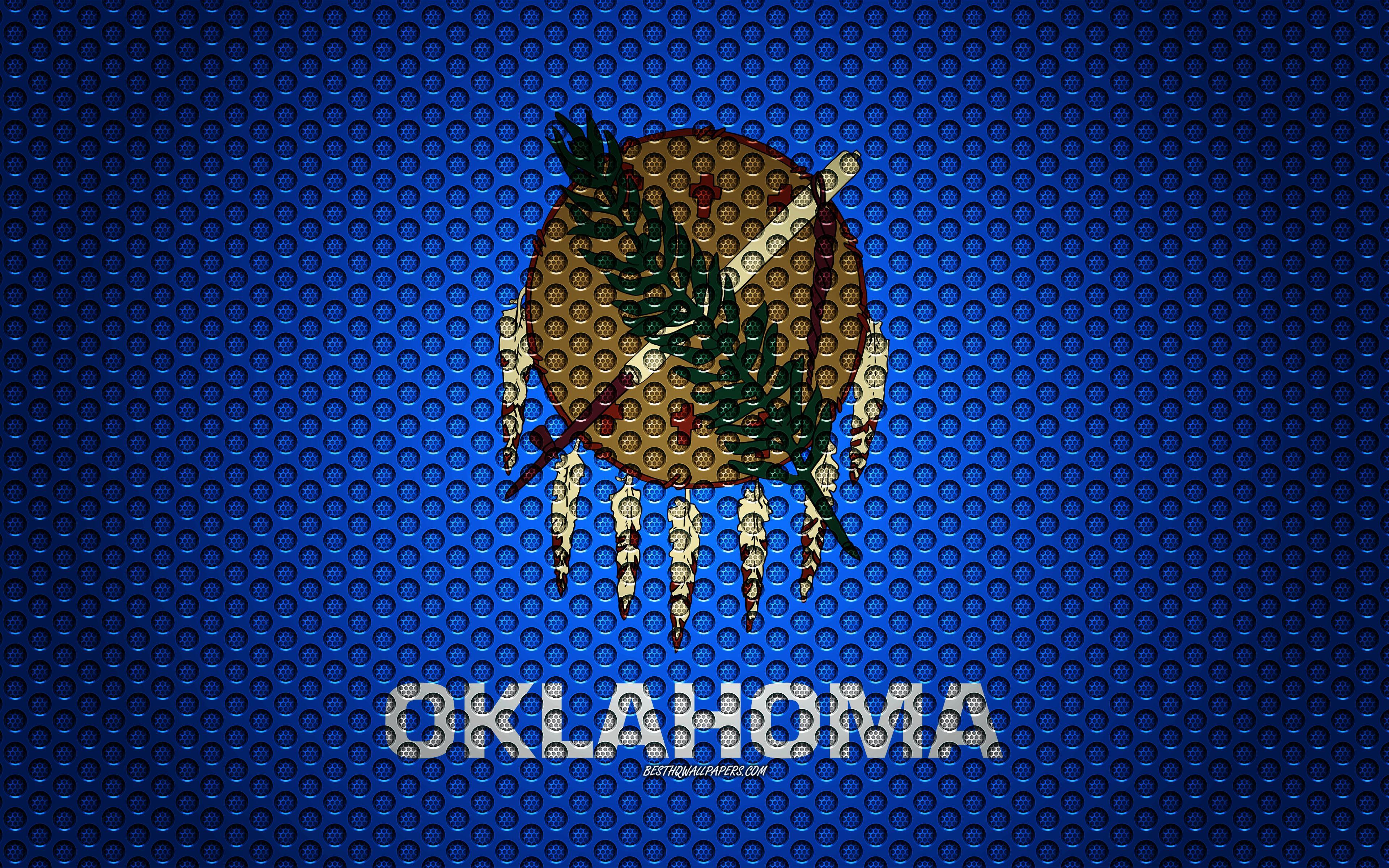 3840x2400 Oklahoma Flag Wallpaper