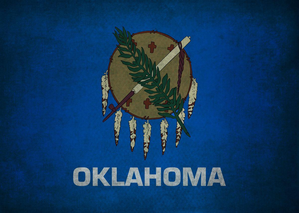 1200x857 Flag of Oklahoma' Poster