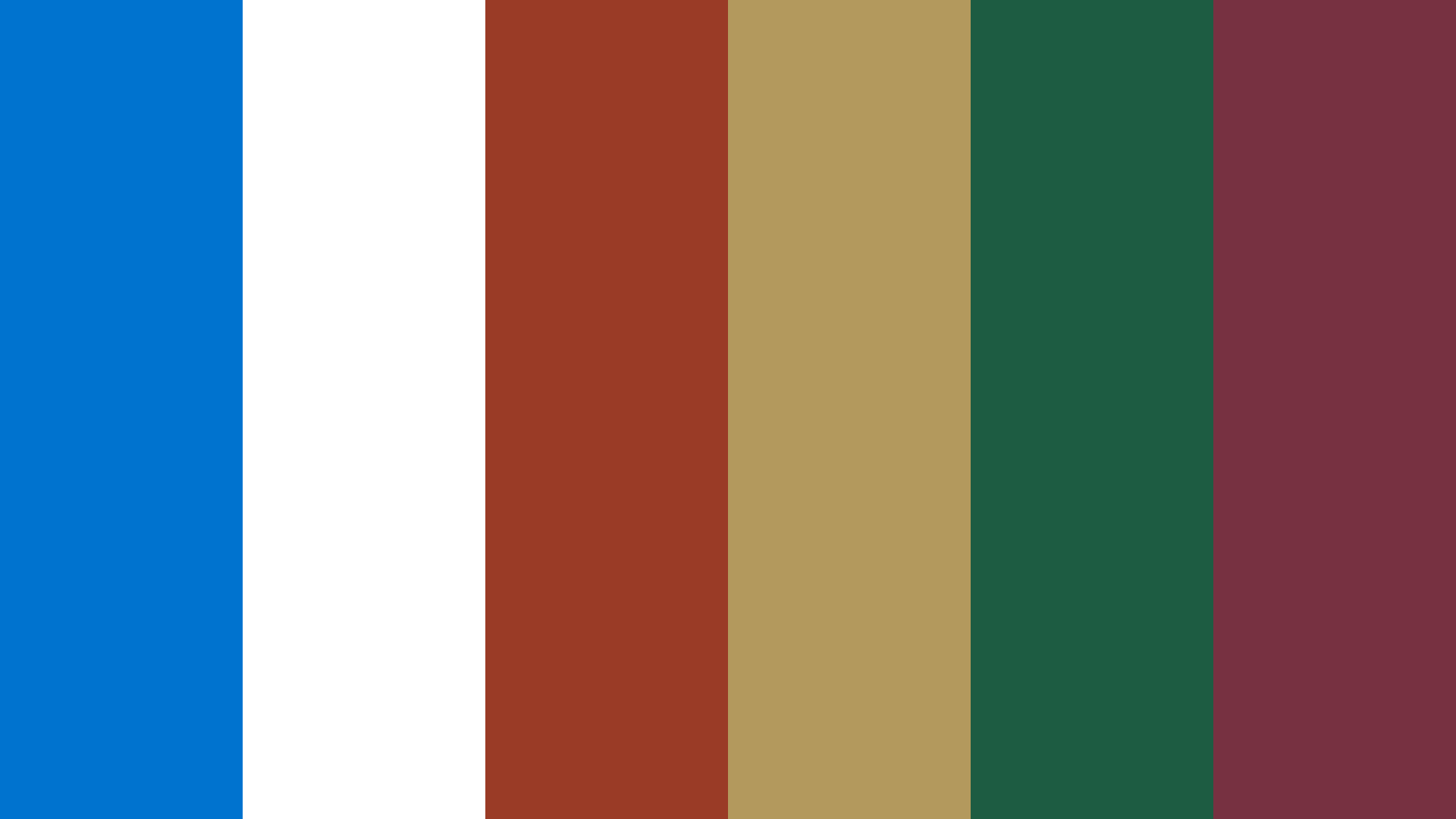 1920x1080 Oklahoma State (USA) Flag Colors Color Scheme Blue