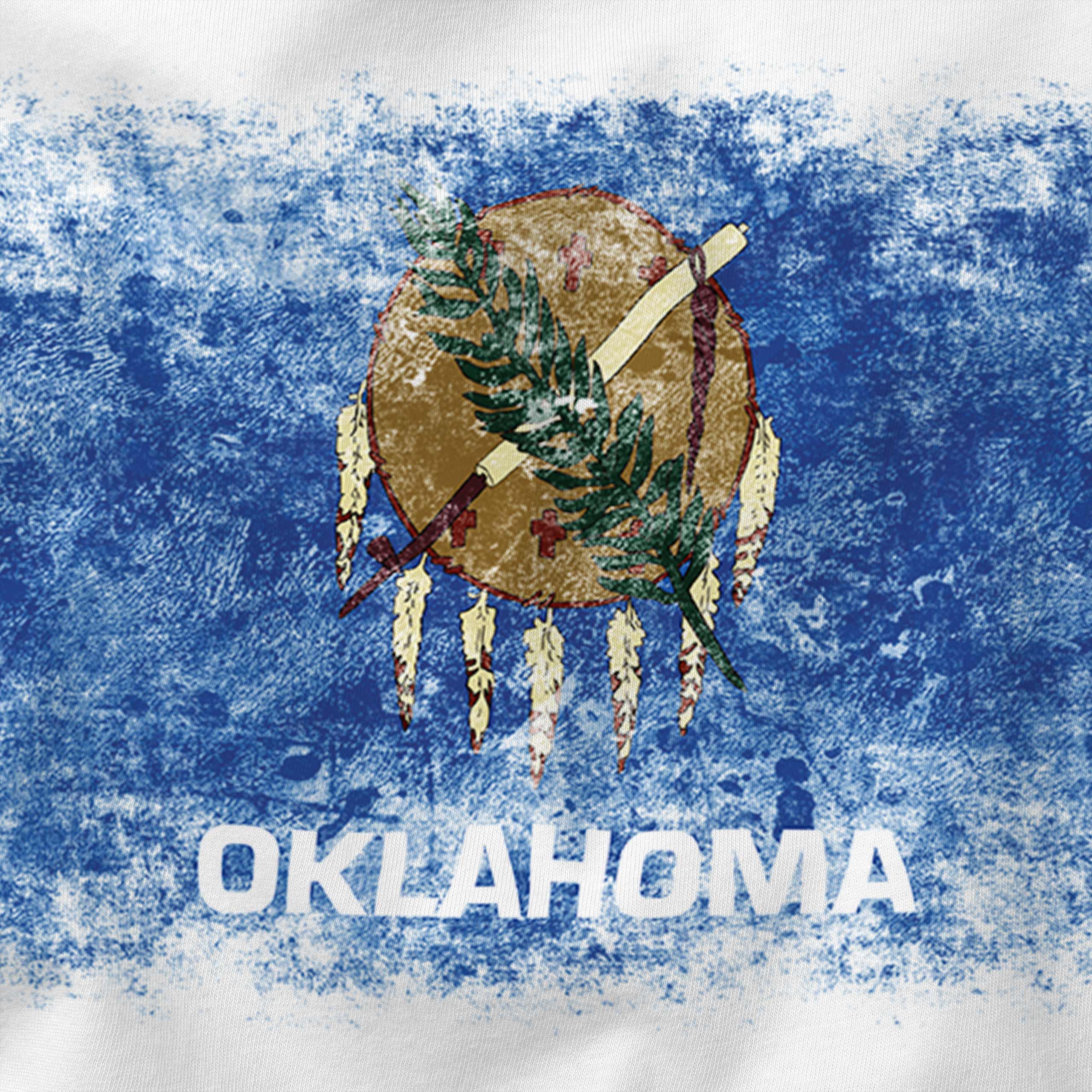 2560x2560 OKLAHOMA STATE DISTRESSED FLAG MENS T SHIRT TOP OKLAHOMAN SHIRT JERSEY GIFT