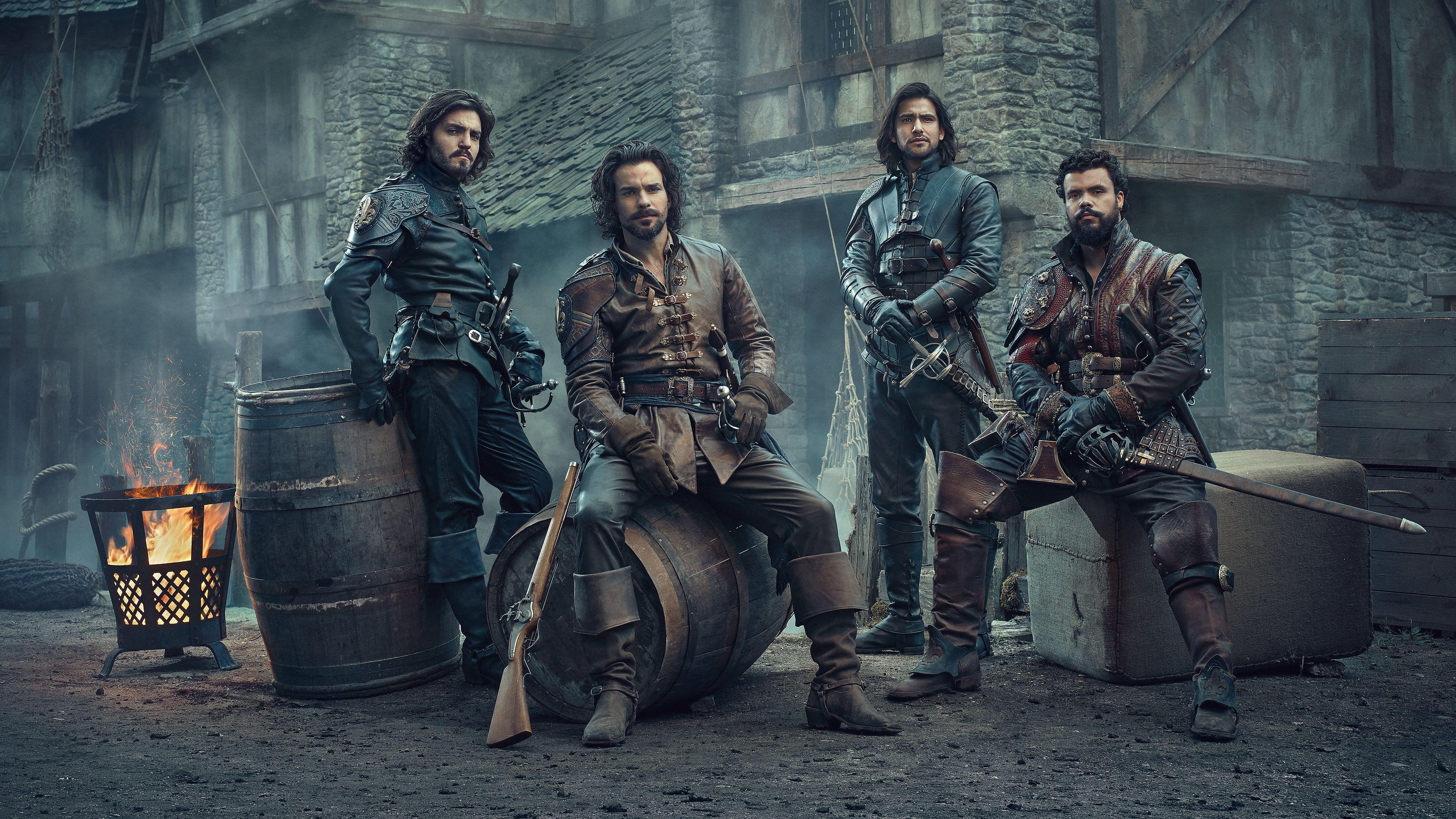 3840x2160 Three Musketeers Wallpaper