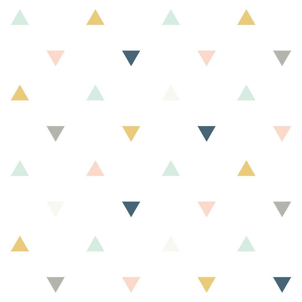 1024x1024 Triangles Wallpaper