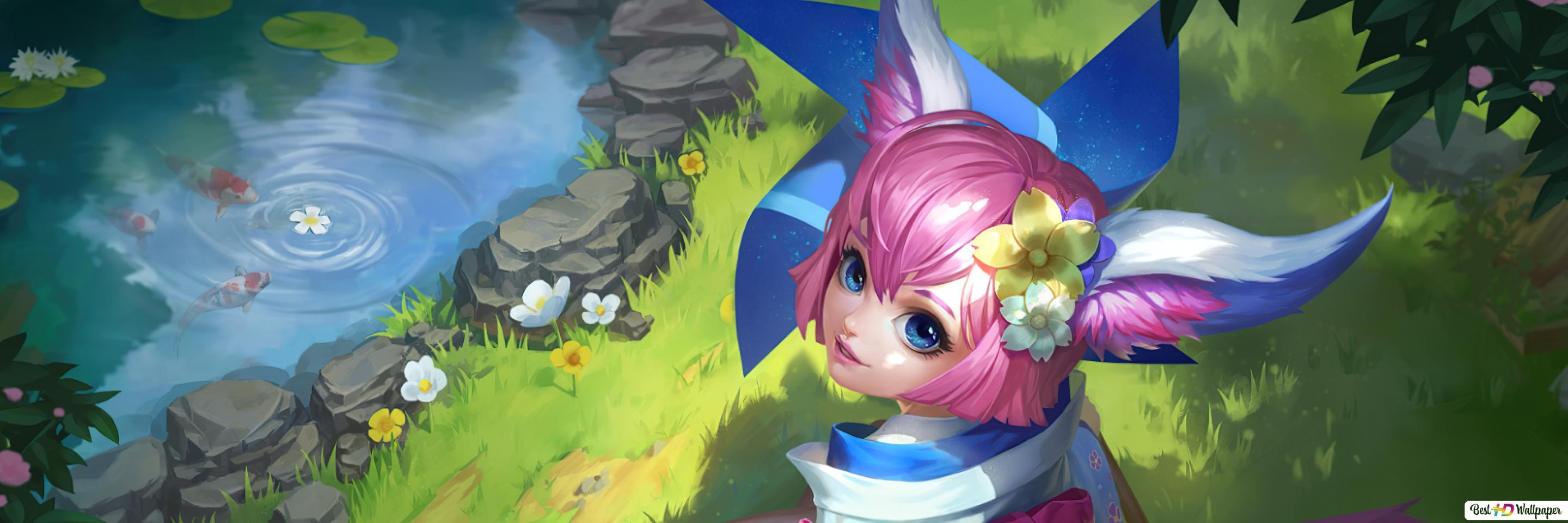 2880x960 Wind Fairy 'Nana' Legends (ML) HD wallpaper download Legends wallpaper