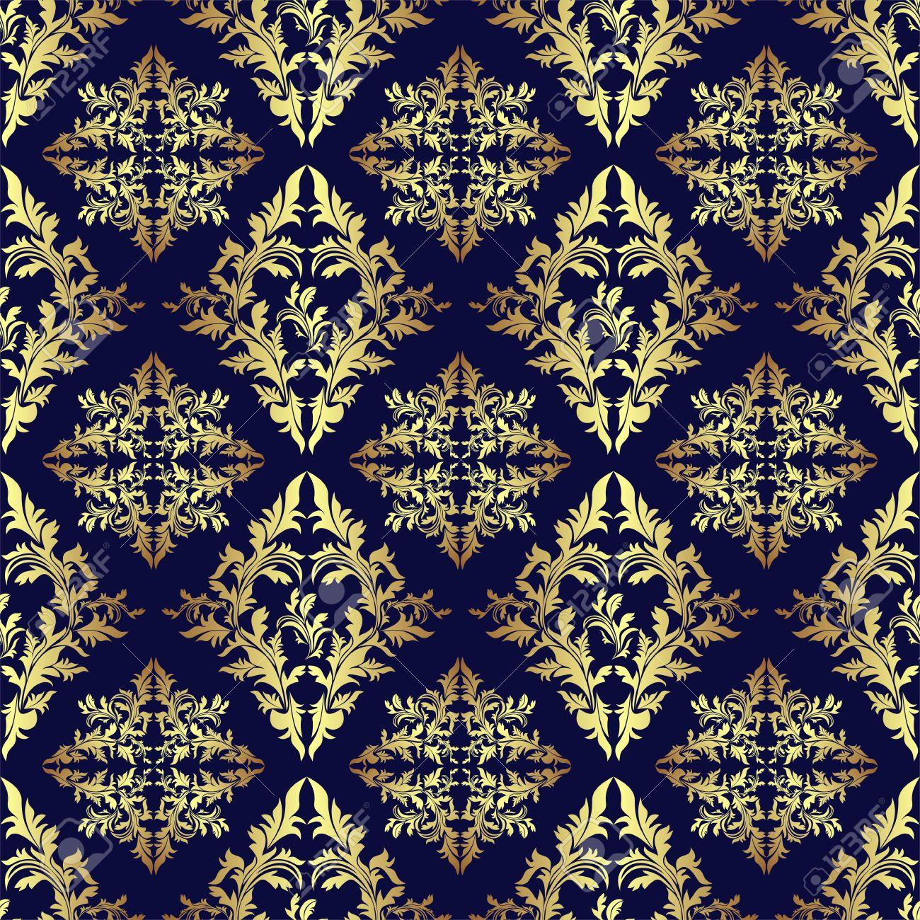 1300x1300 Gold and Blue Wallpaper, HD Gold and Blue Background