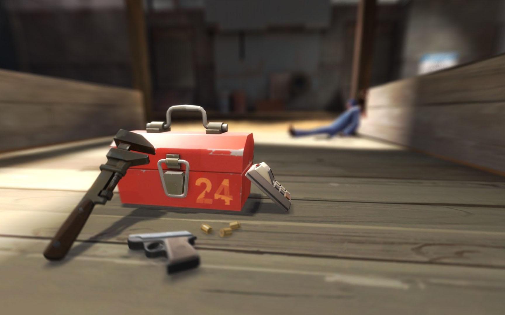 1728x1080 Tool Box And A Dead Man Fortress 2 Wallpaper
