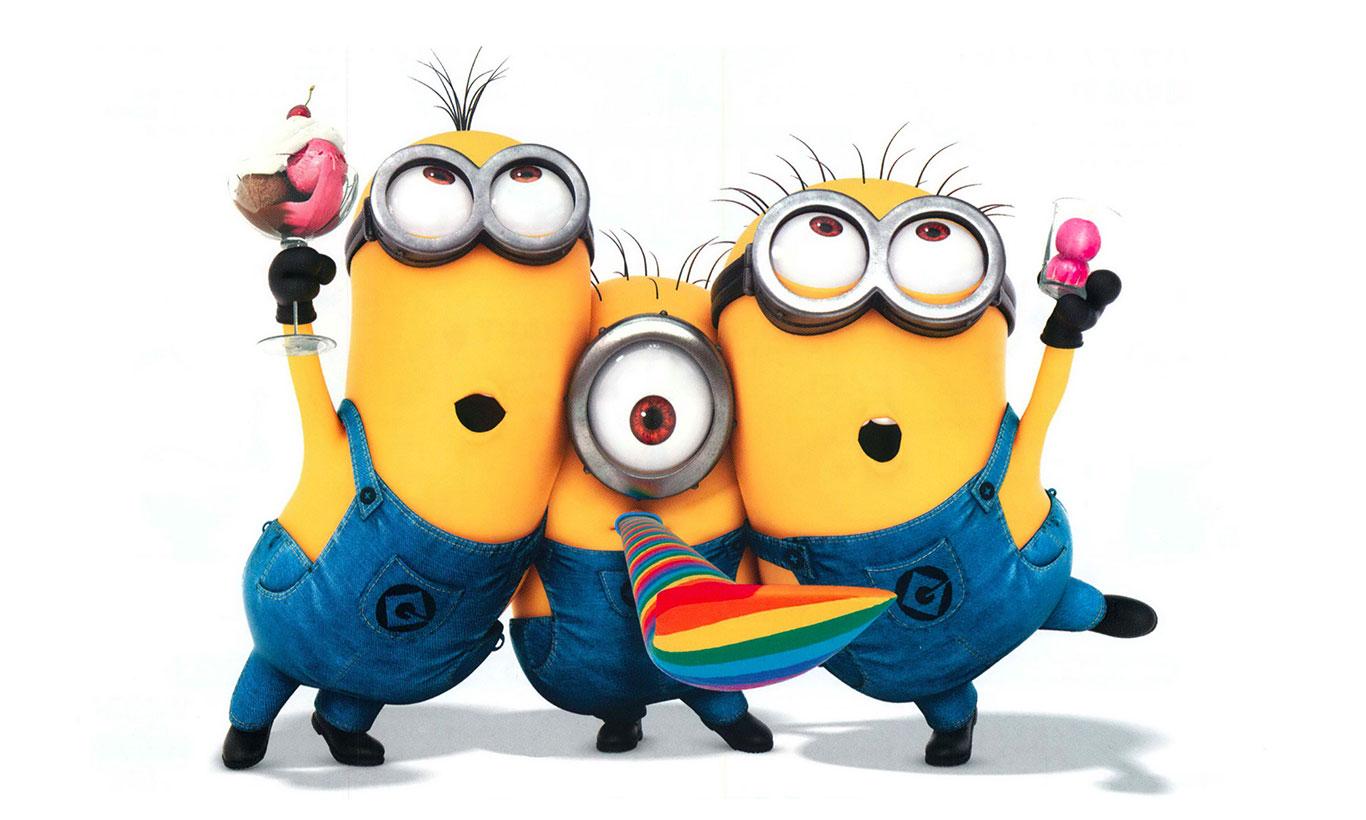 1366x820 Minions Wallpaper Mural