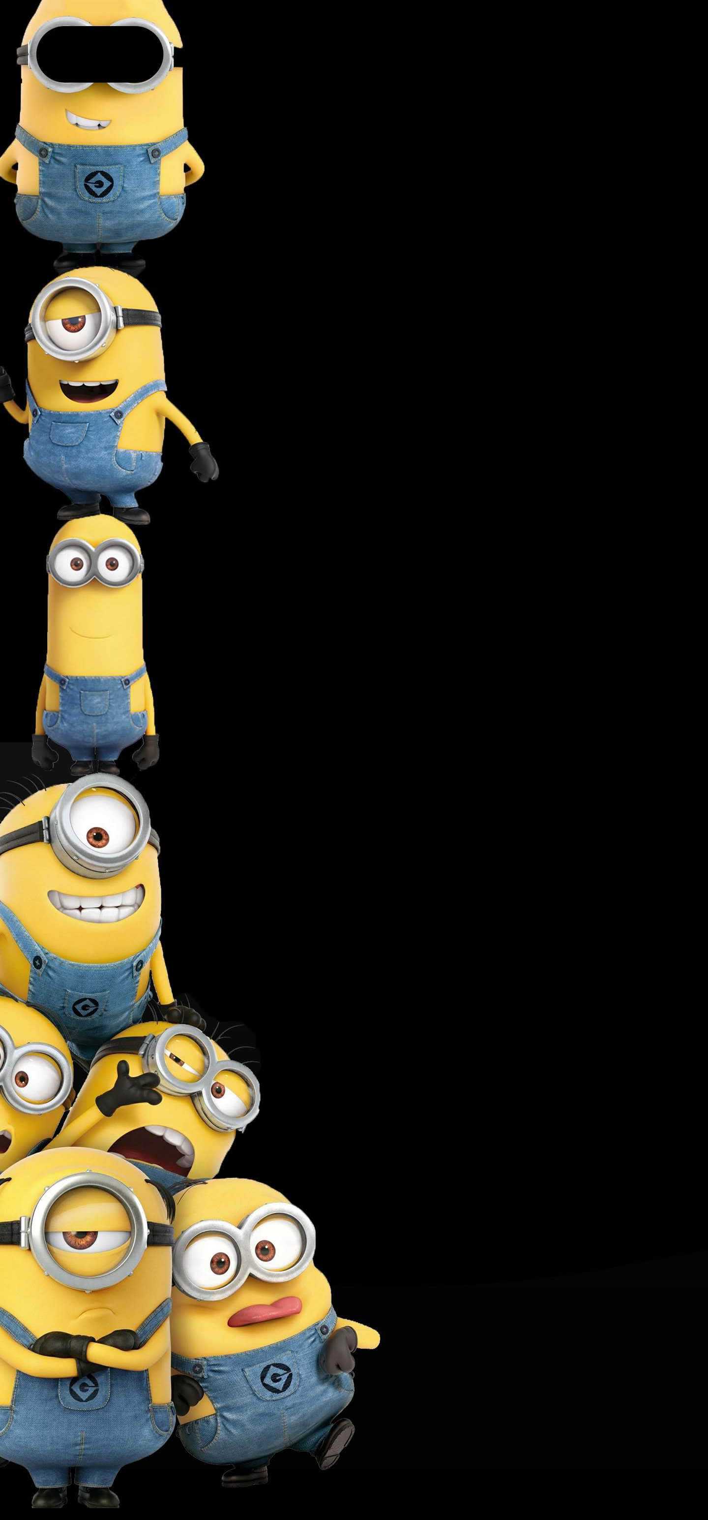 1440x3088 Minions Wallpaper