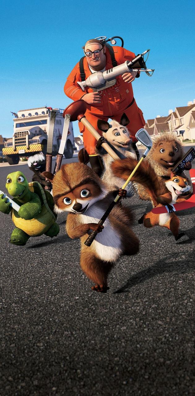 630x1280 Over The Hedge wallpaper