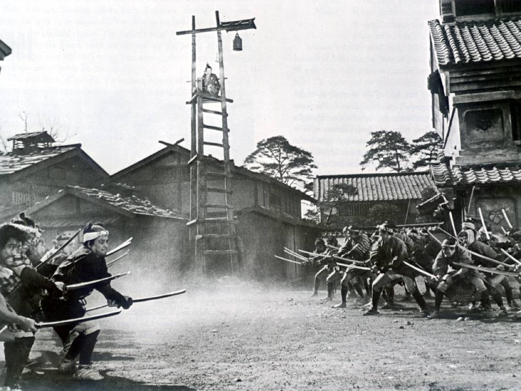 1024x768 Yojimbo, a samurai movie by Akira Kurosawa (1961)