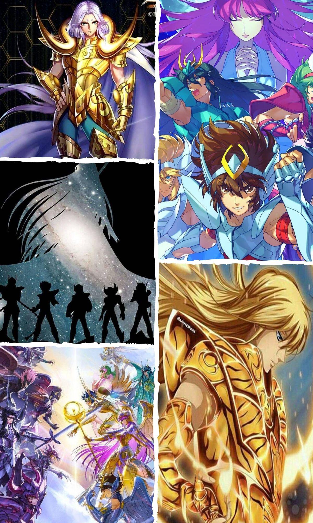 1200x2000 Wallpaper de Saint Seiya para tu celular