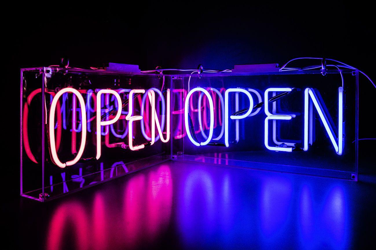 1299x866 Neon Lights Wallpaper Open Wallpaper & Background Download