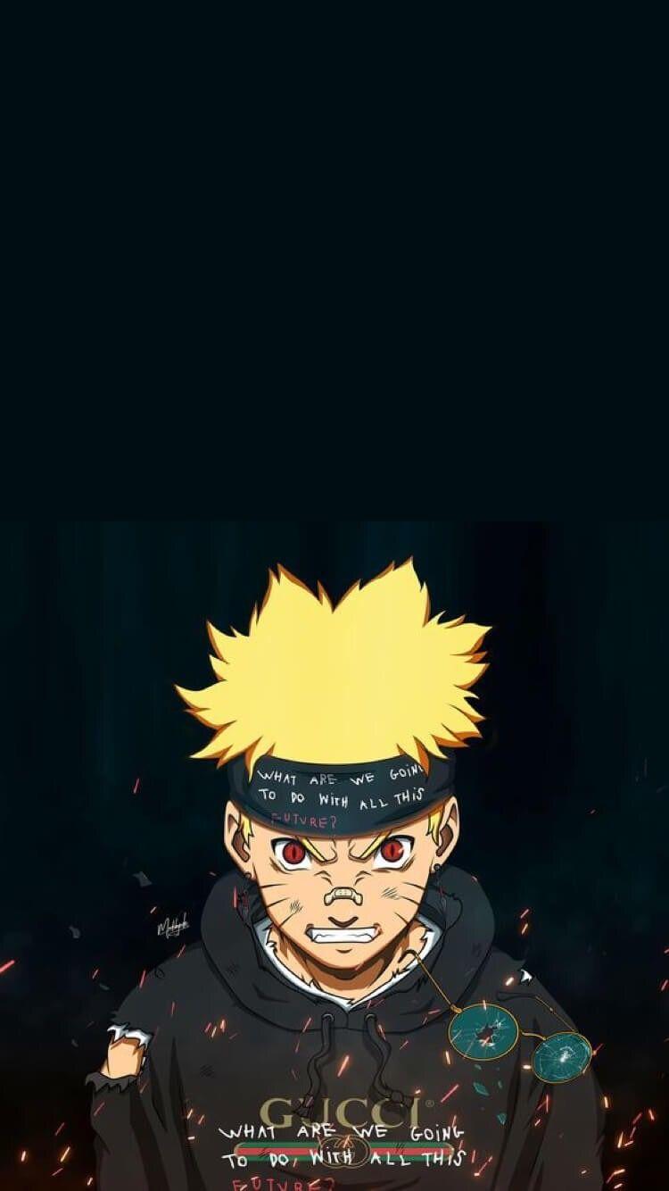 750x1334 Naruto Drip Wallpaper
