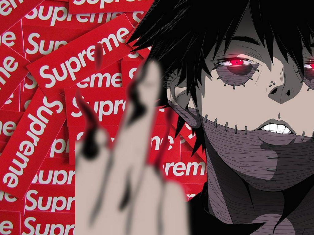 1024x768 Hypebeast Anime Desktop Wallpaper