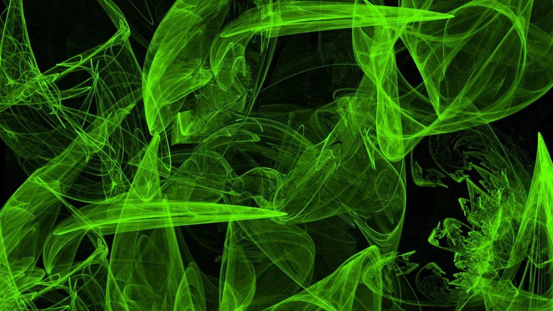 1920x1080 Neon Green Wallpaper