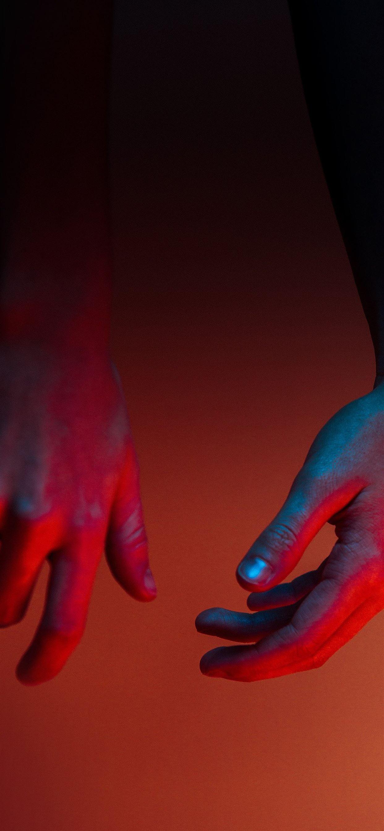 1242x2688 Hand Red Dark Nature iPhone X Wallpaper Free Download