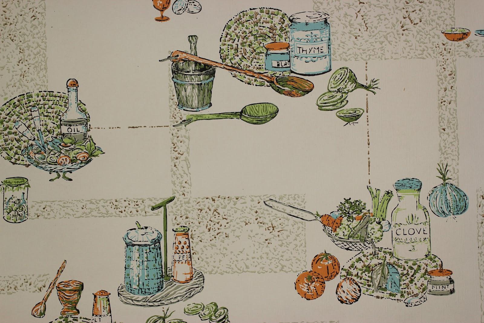 1600x1067 Retro Kitchen Wallpaper