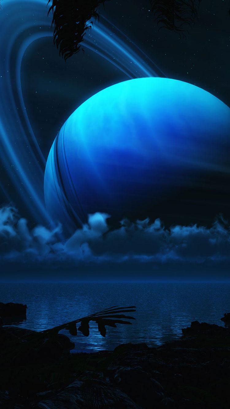 750x1334 HD Tropical Beach iPhone Background