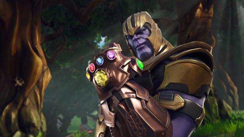 820x461 Fortnite Battle Royale Thanos Infinity Gauntlet 4K