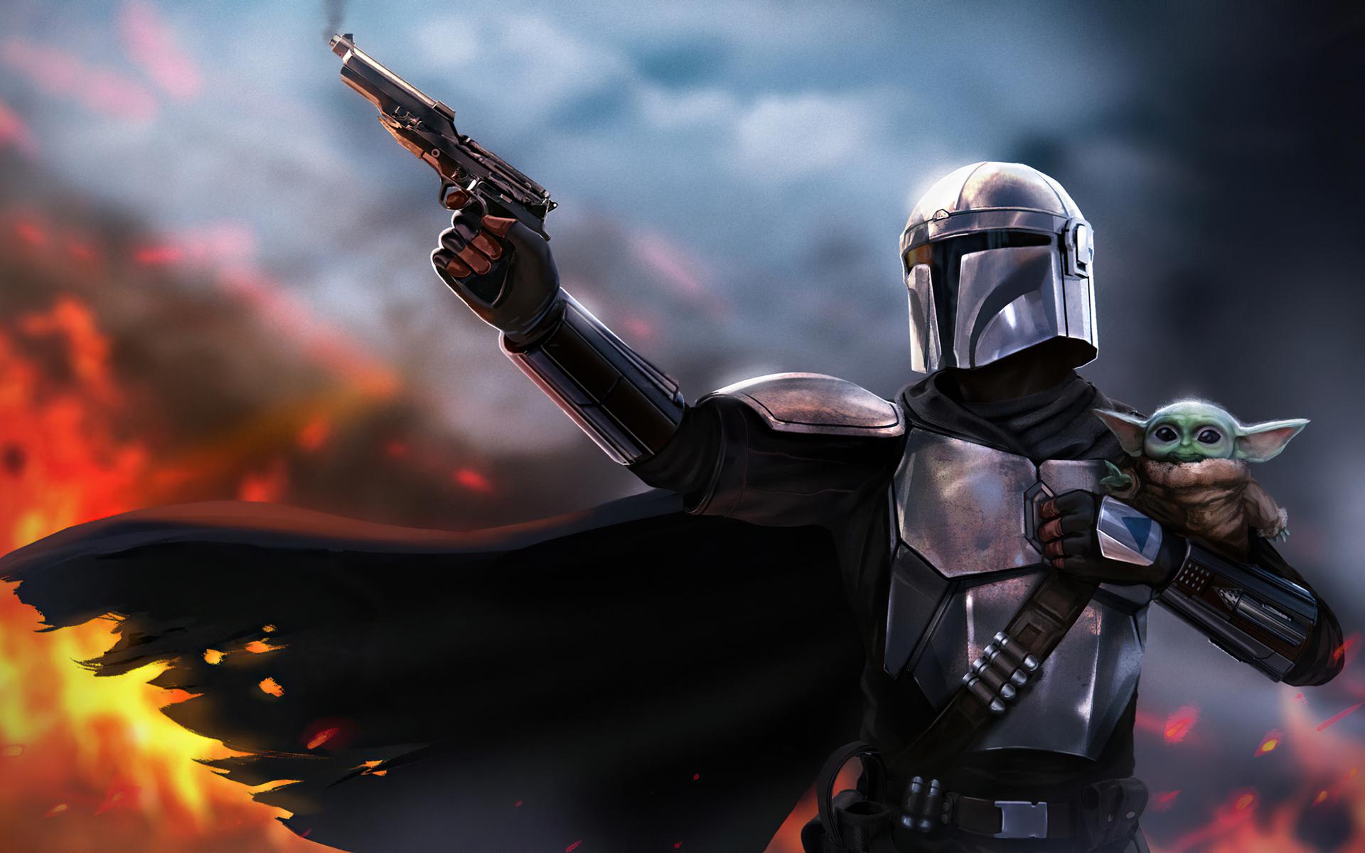 1920x1200 The Mandalorian Tv 4k 1080P Resolution HD 4k Wallpaper, Image, Background, Photo and Picture