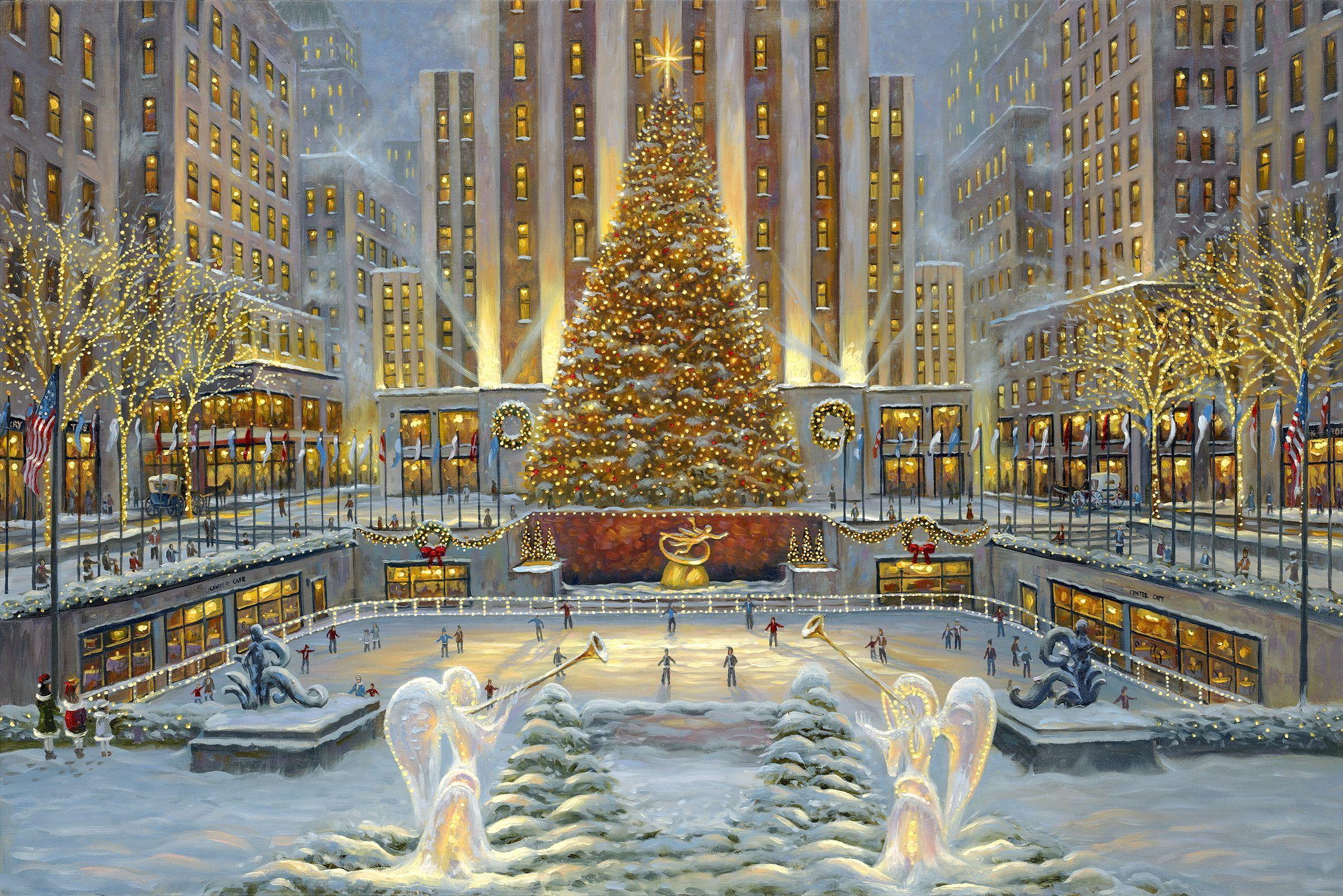 Rockefeller Christmas Tree Wallpapers Top Free Rockefeller Christmas 