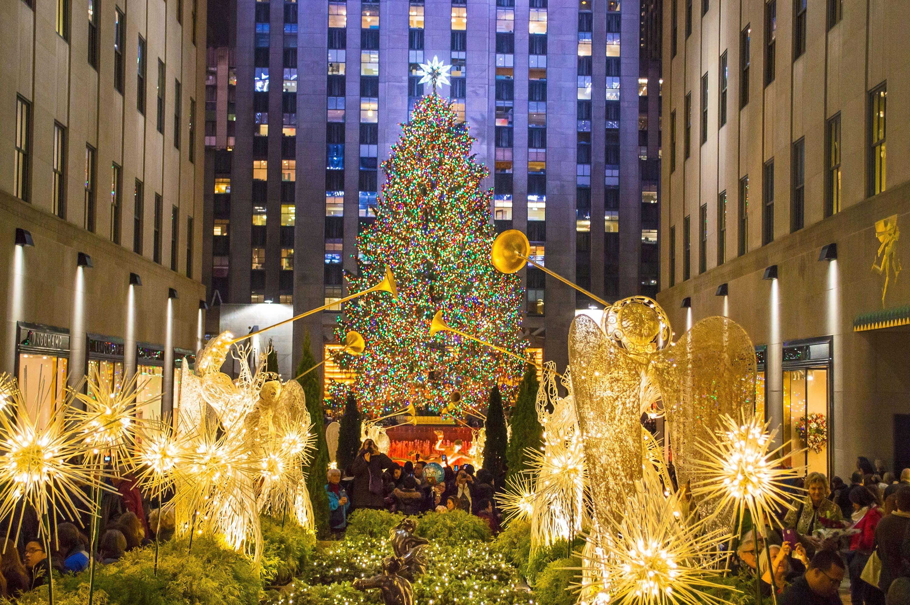 Rockefeller Center Christmas Wallpapers Top Free Rockefeller Center