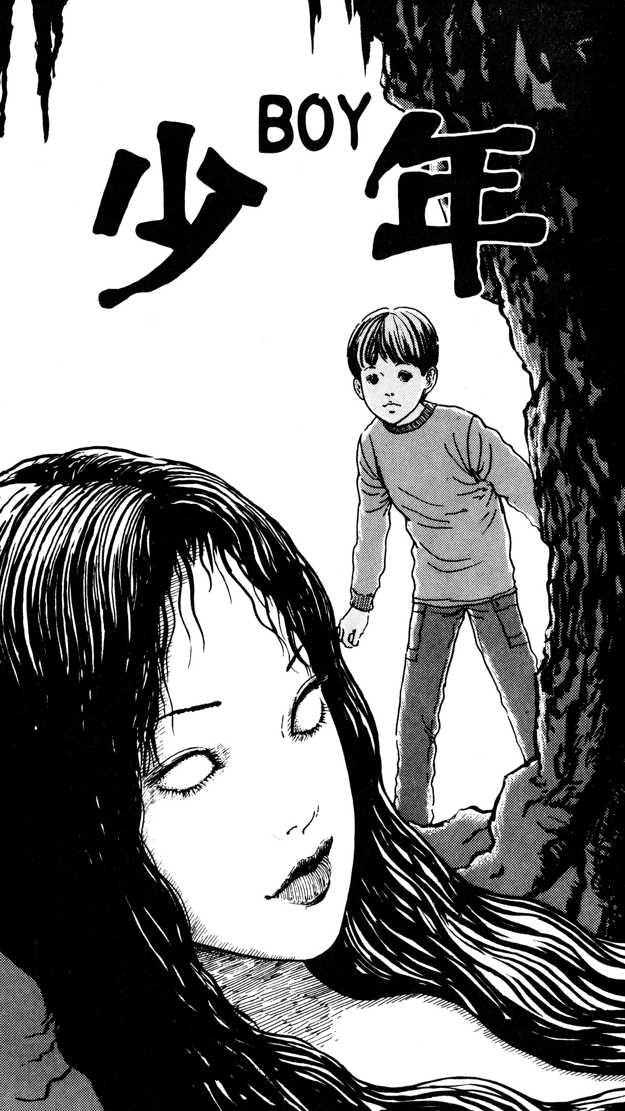 2160x3840 Junji Ito Wallpaper