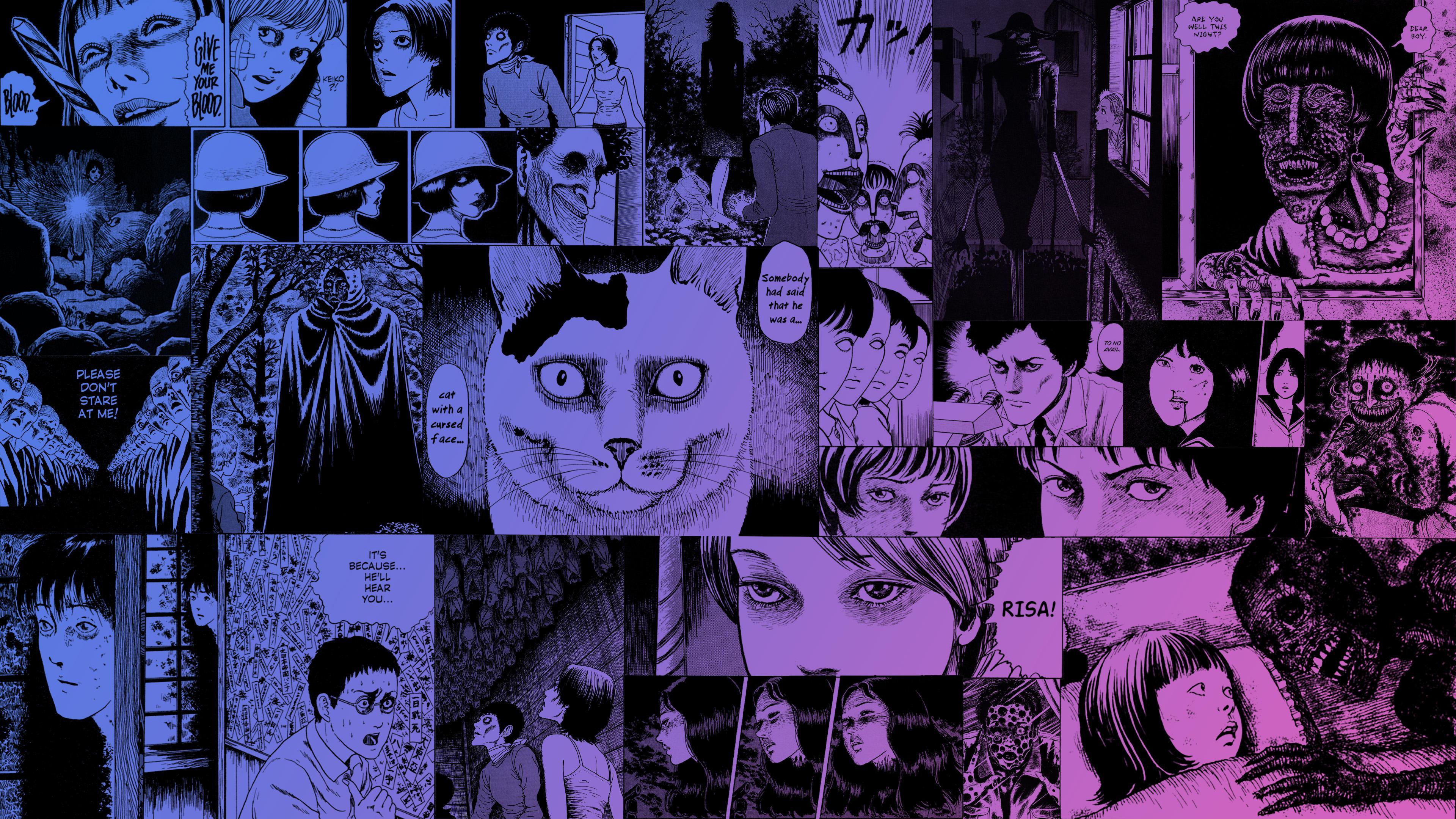 3840x2160 Junji Ito Desktop Wallpaper