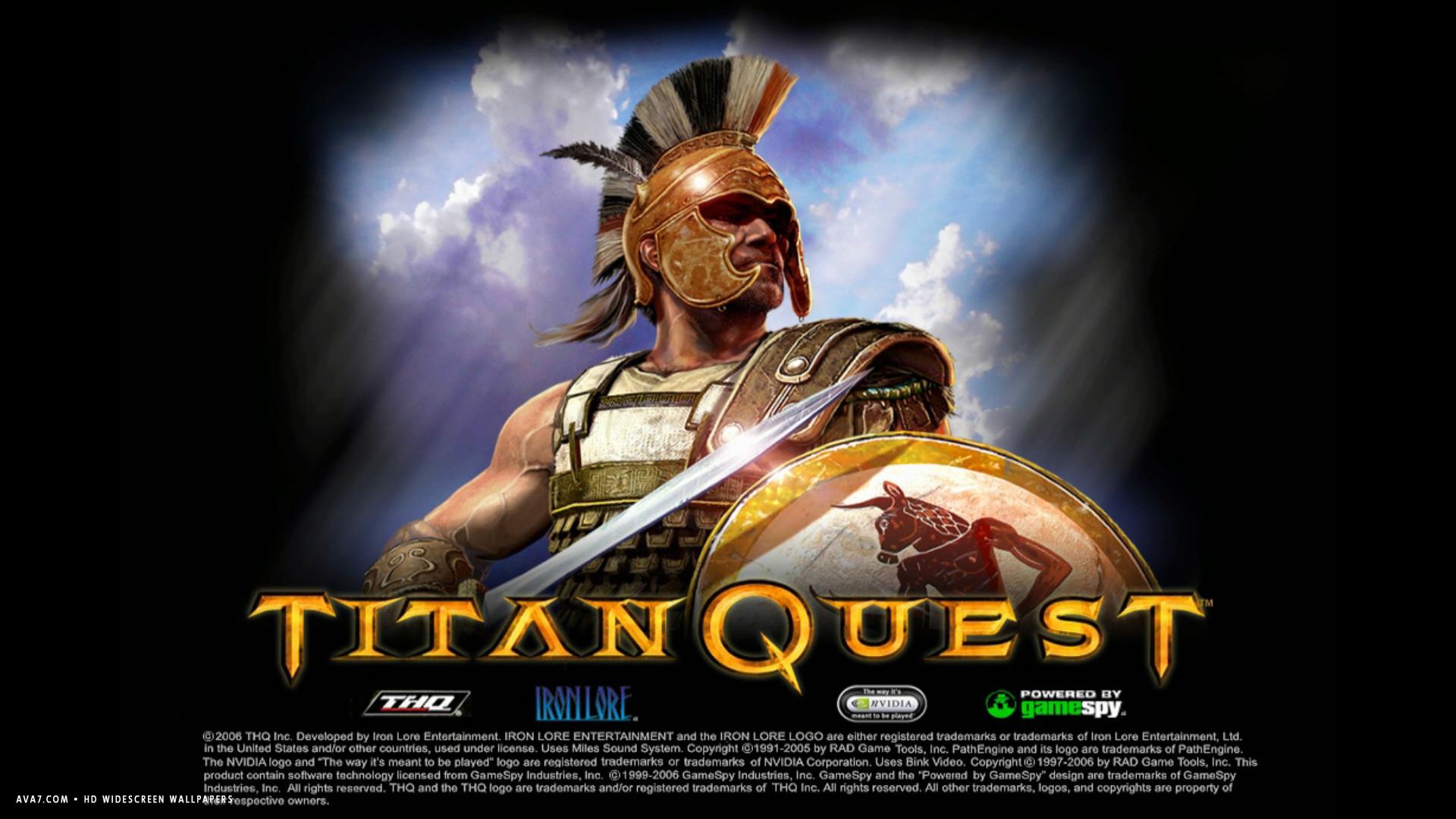 1920x1080 titan quest game hack and slash HD widescreen wallpaper / games background