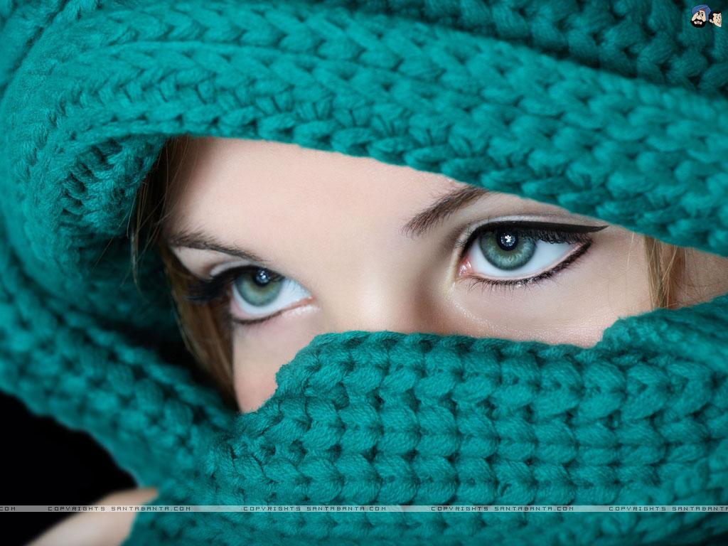 1024x768 Arab Women In Hijab Beautiful Hijab Eyes Wallpaper & Background Download