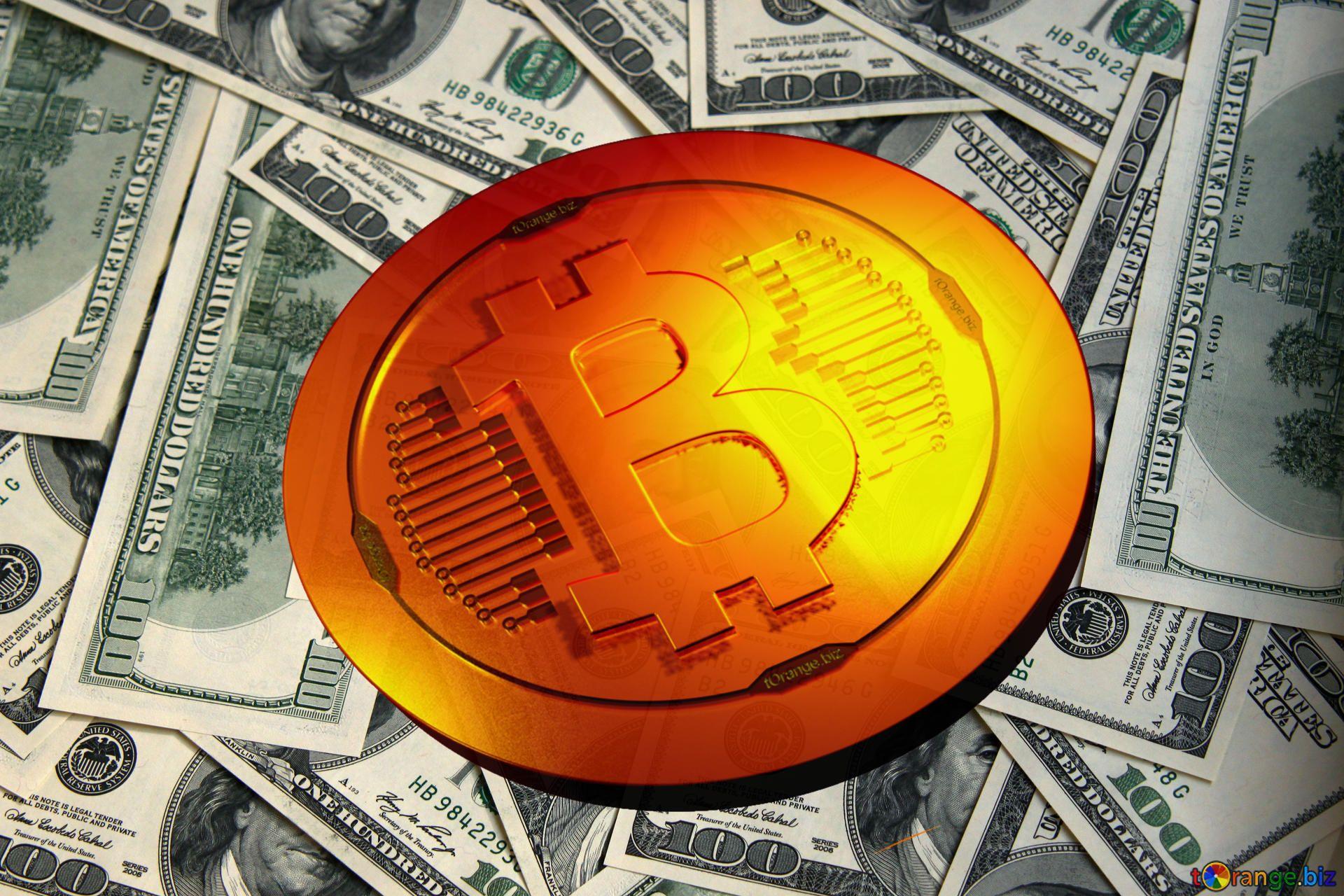 1920x1280 Download free picture Bitcoin gold light coin Dollars on desktop