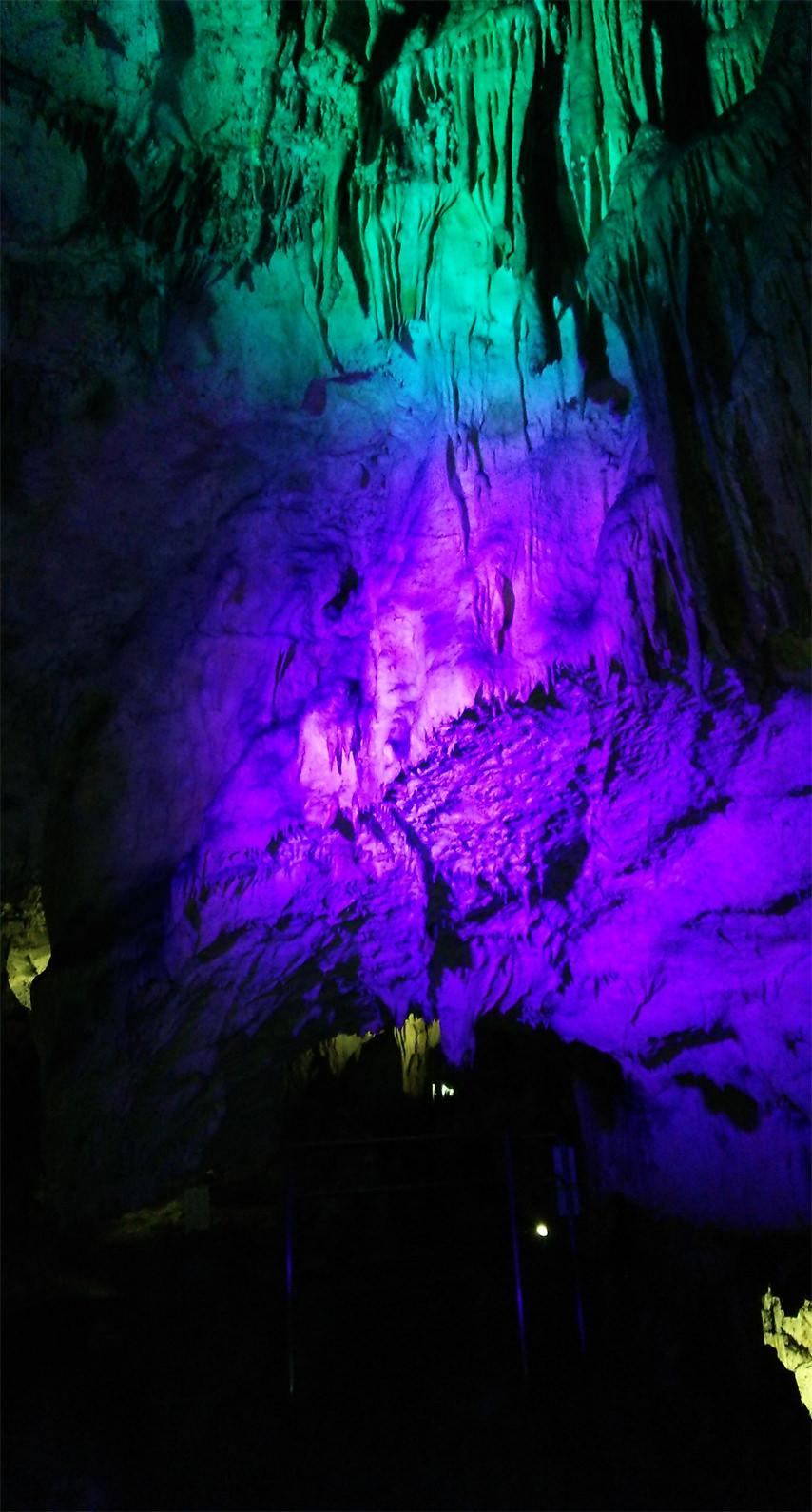 854x1590 Landscape cave green purple. wallpaper.sc iPhone6s