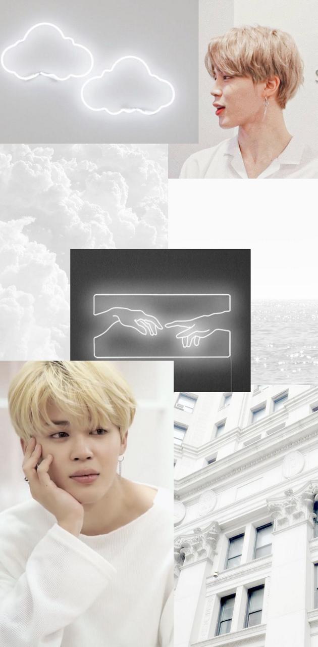 630x1280 Aesthetic Wallpaper of BTS Jimin
