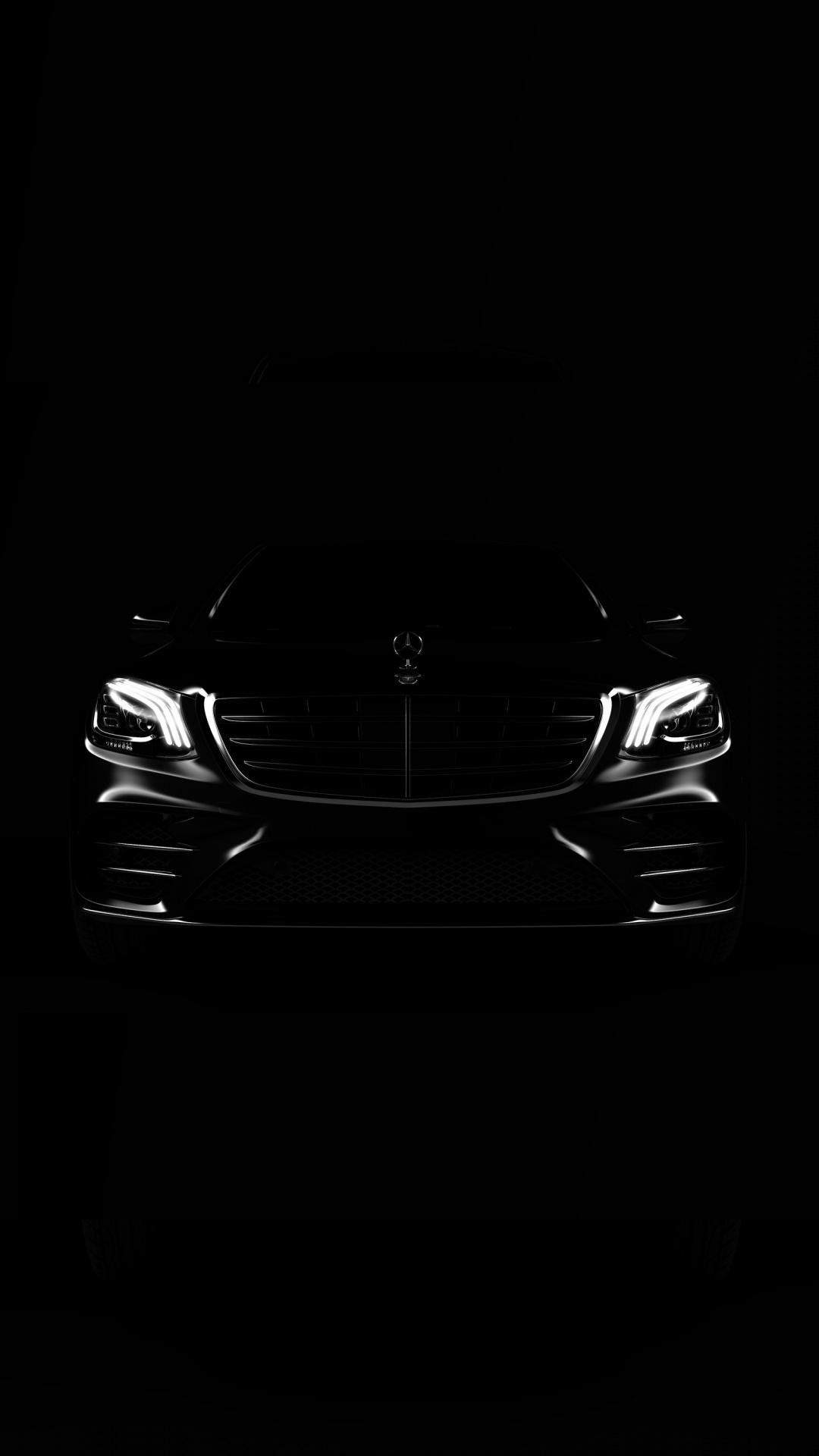 1080x1920 Download Portrait, Dark, Car, Mercedes Benz Wallpaper, 1080x Samsung Galaxy S S Note, Sony Xperia Z, Z Z Z HTC One, Lenovo Vibe, Google Pixel OnePlus Honor Xiaomi Redmi Note