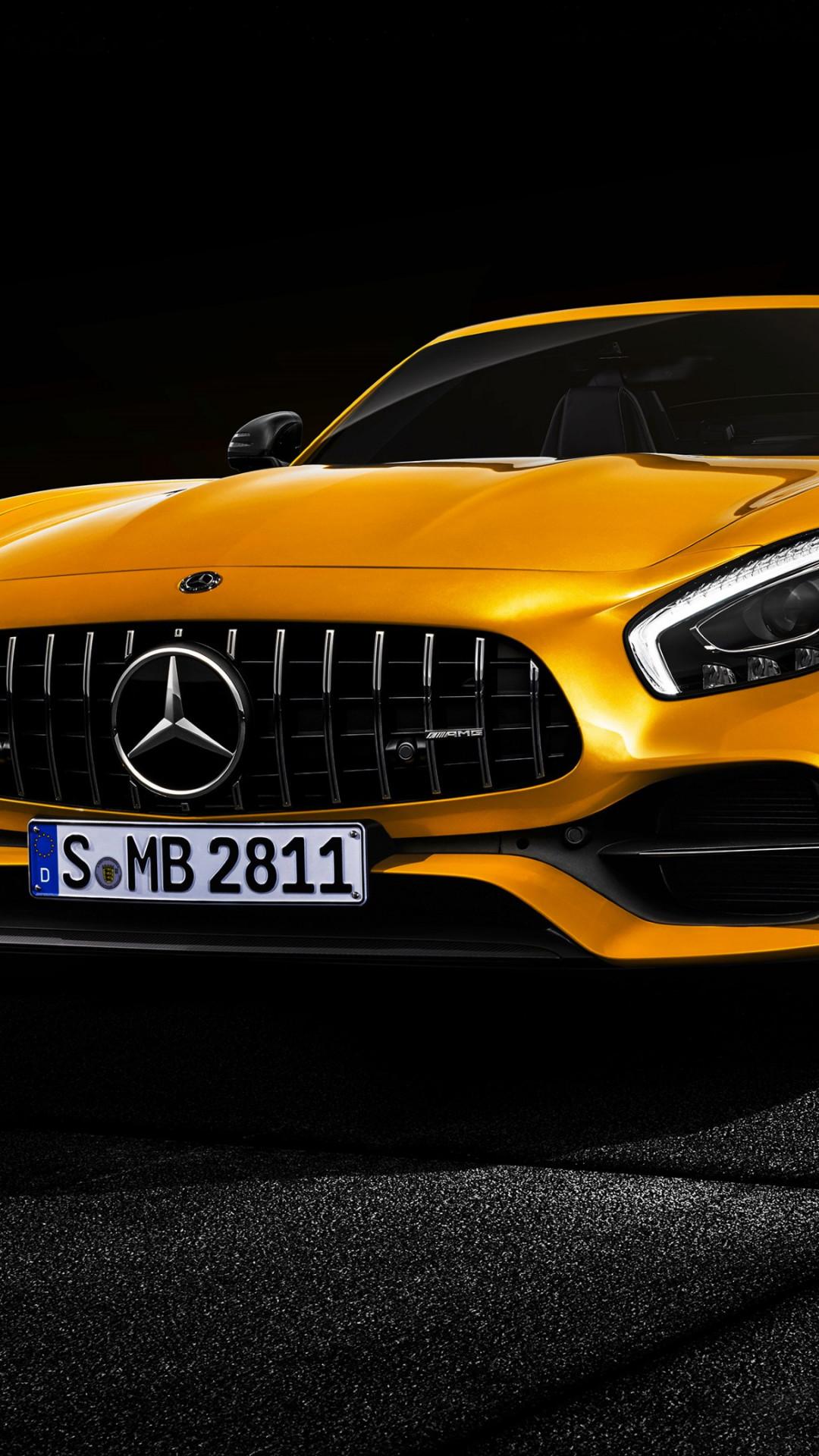1080x1920 Download wallpaper: Mercedes AMG GT S Roadster 1080x1920