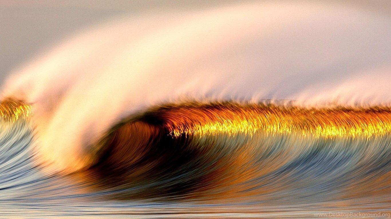 1366x768 Wave Wallpaper HD 1748998 Desktop Background