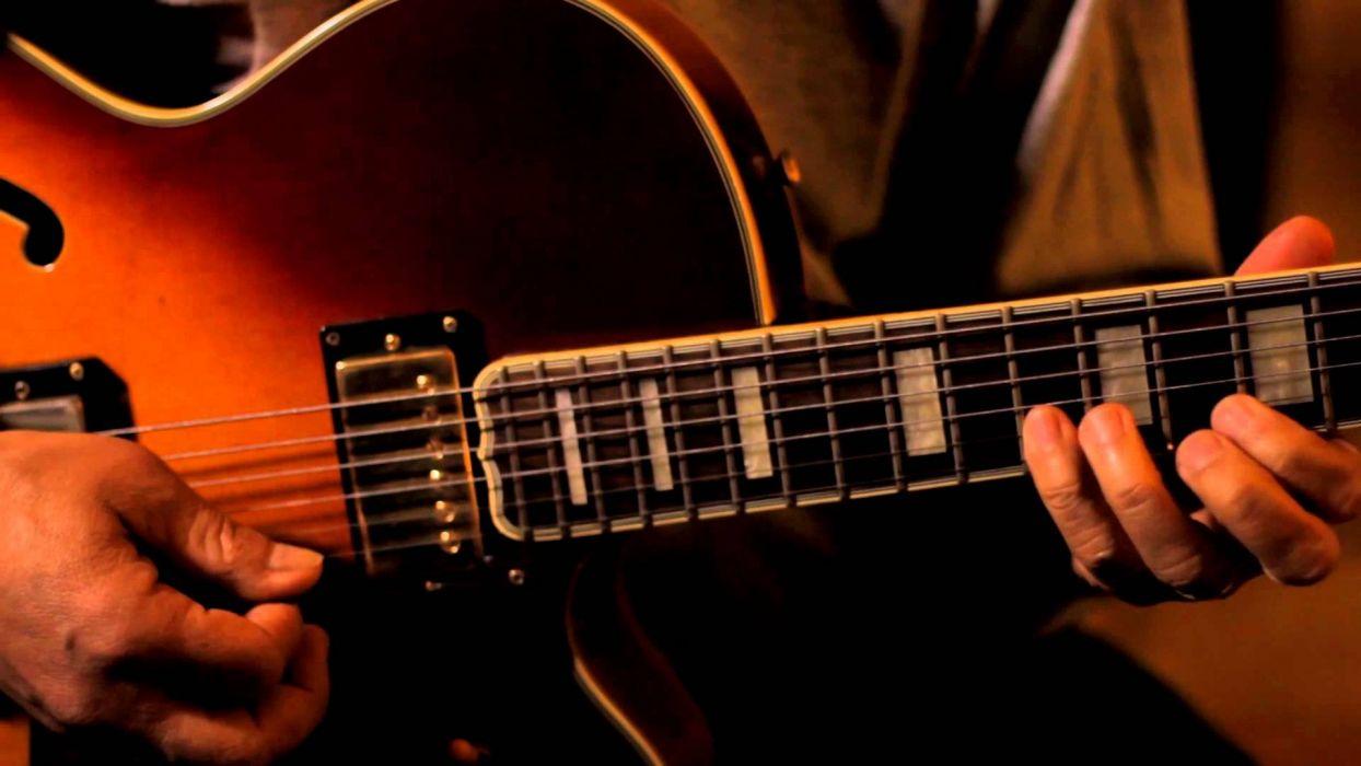 1244x700 Jazz Guitar Wallpaper