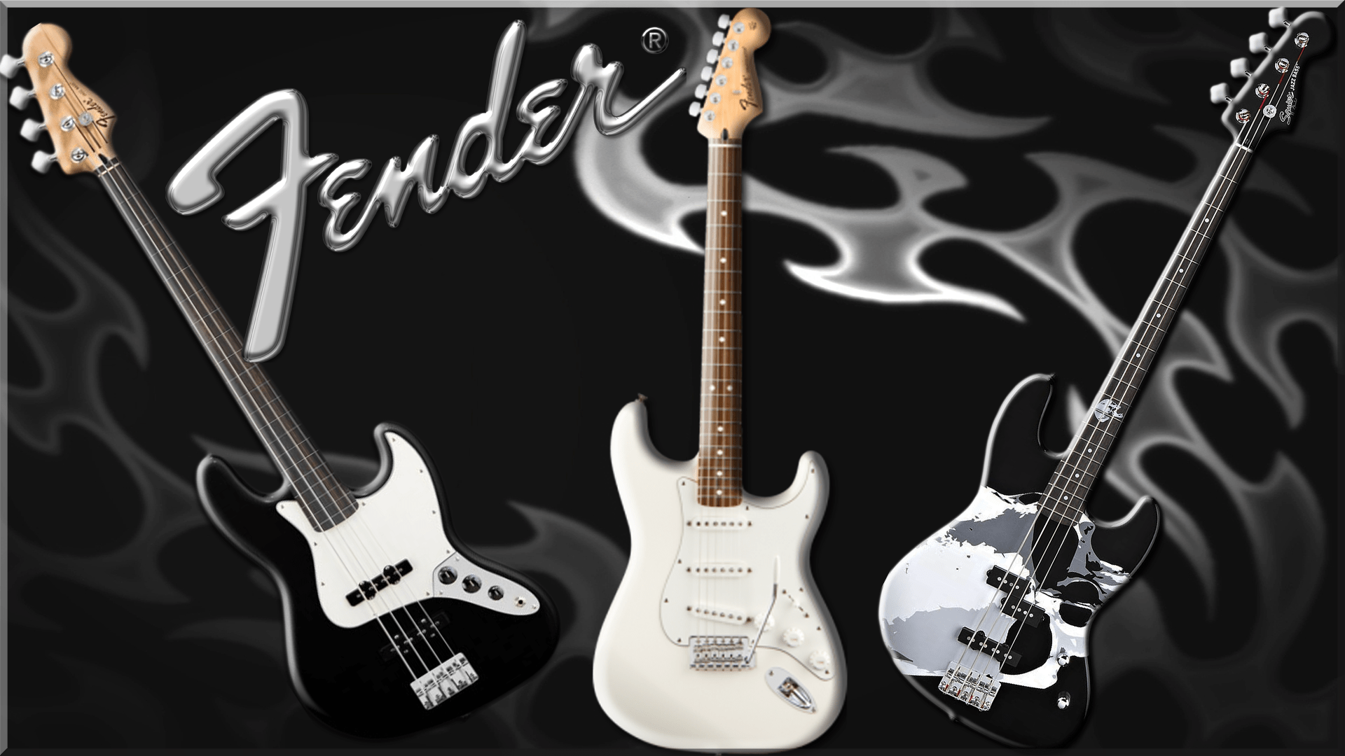 1920x1080 Fender Guitars by RedHeadsRule HD Wallpaper