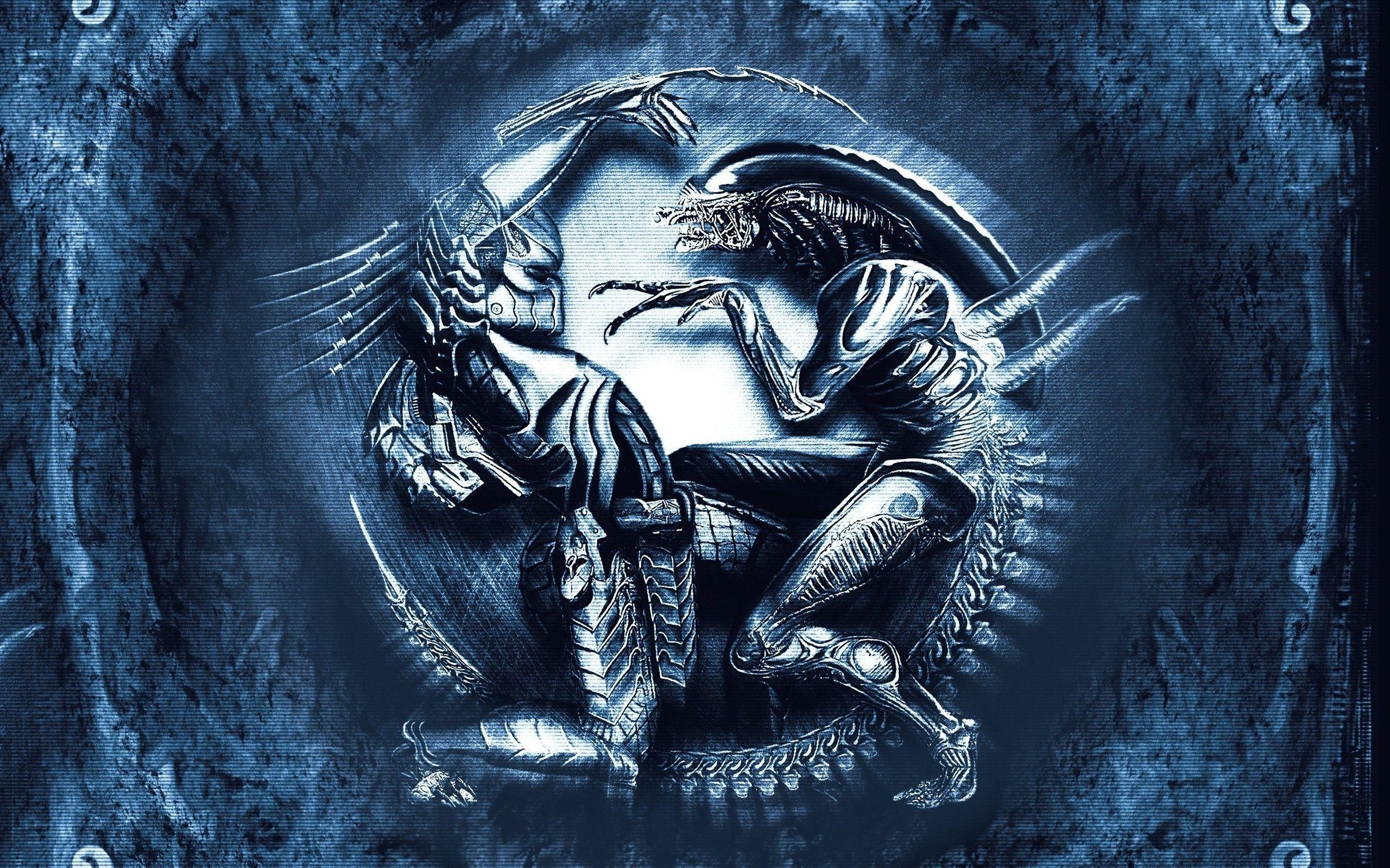 2560x1600 Cool Alien vs Predator Wallpaper
