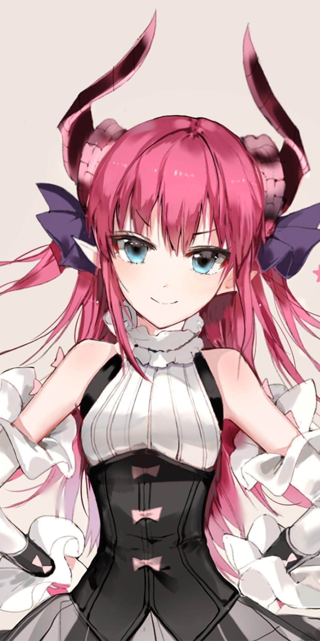 1080x2160 Download 1080x2160 Fate Grand Order, Elizabeth Bathory, Pink Hair, Horns Wallpaper for Huawei Mate 10