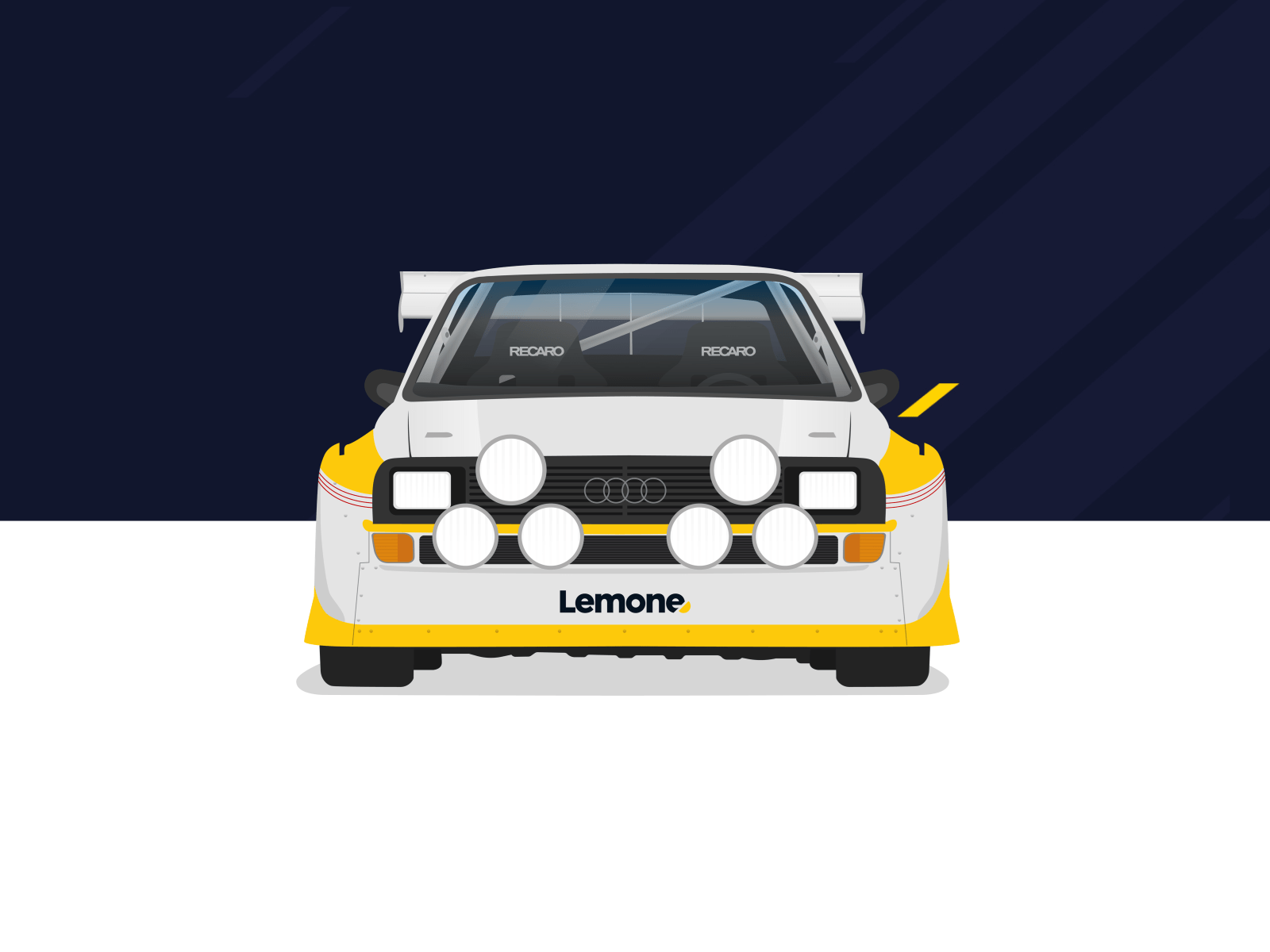 1600x1200 Audi Sport Quattro S1 1985 by Tim Bolderman for Lemone on Dribbble