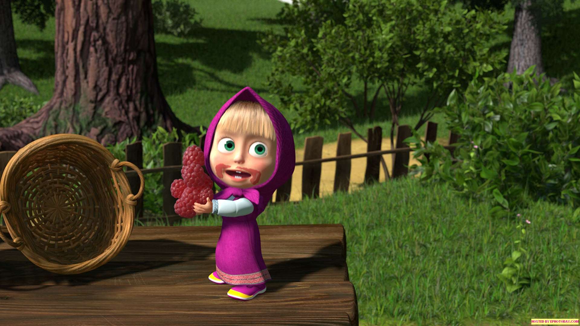 1920x1080 Masha and the Bear Wallpaper