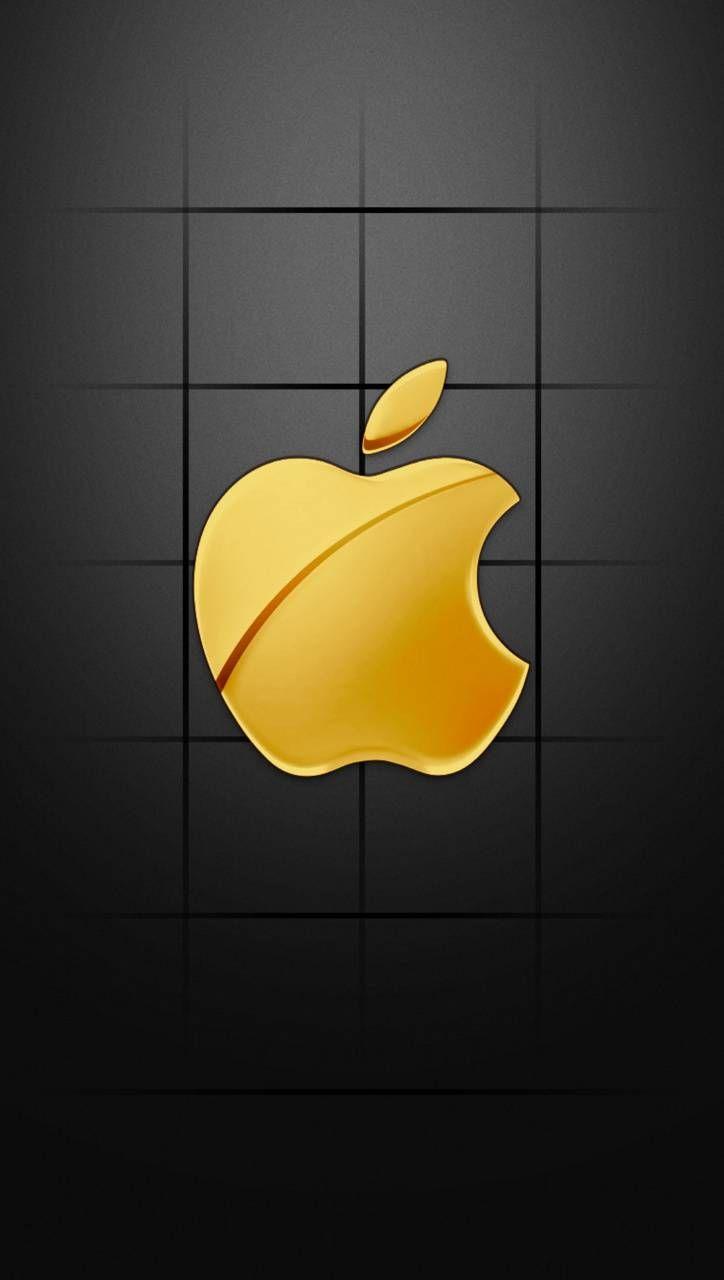 724x1280 Download Apple gold wallpaper by rsingh822750009 now. Browse mill. Apple logo wallpaper iphone, Gold wallpaper iphone, Black apple wallpaper